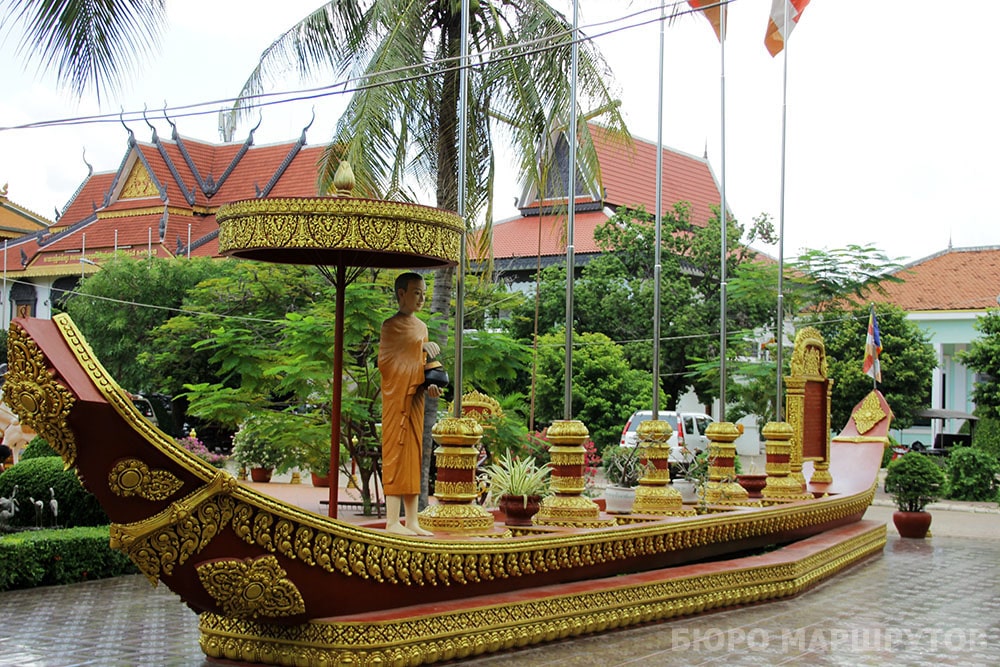 Храм Wat Preah Prom Rath Достопримечательности Сием Рипа - Храм Wat Preah Prom Rath